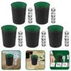 Lot de 5 gobelets à dés en cuir, avec 25 dés : jeu de dés, Voir les images du produit 8