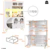 Flieks Modernes Sideboard mit LED-Beleuchtung, Produktbild-Vorschau 4