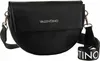 A black Valentino handbag with a wide strap is shown against a white background. Produktbild-Vorschau