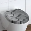 SCHÜTTE WC Sitz GREY HEXAGONS, Duroplast Toilettensitz mit Produktbild-Vorschau 8