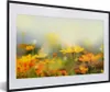 MuchoWow® Gerahmtes Poster Blumen - Landschaft - Gelb 60x40 Produktbild-Vorschau 1
