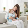 Bílé pyžamo Furia, kigurumi onesie s křídly, jednodílné Náhled obrázku produktu 11