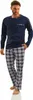 Sesto Senso Herren Schlafanzug Pyjama 100% Baumwolle Produktbild-Vorschau 2