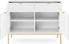 Commode Deux portes 100 cm Galla - Buffet avec tiroirs - Voir les images du produit 3