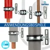 tecuro Schraubrohrsch. M8/M10 verz. 50-55mm, Gewindest. Produktbild-Vorschau 5