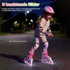 Roller COSTWAY pour enfants, 4 tailles réglables (30-33), Voir les images du produit 4