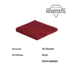 4 x Saunatuch 500 g/m² 80 x 200 cm Bordeaux Produktbild-Vorschau 6