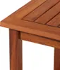 vidaXL Tavolino in legno massello di acacia 45x45x45 cm Anteprima dell’immagine prodotto 9