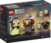 The image shows the packaging of a LEGO BrickHeadz set featuring characters from The Lord of the Rings. Produktbild-Vorschau