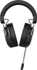 A black gaming headset is shown from a front-facing, slightly angled perspective against a white background. Podgląd zdjęcia produktu