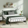 MODFU Letto in metallo con testiera, 140 × 200 cm, letto Anteprima dell’immagine prodotto 17
