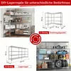 Étagère pivotante standard à 4 niveaux, étagère pour Voir les images du produit 4