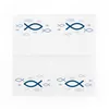 itenga Servietten Fisch Weiß Blau 30 x 30 cm 3-lagig 20 Produktbild-Vorschau 5