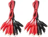 20 Stück krokodilklemmen mit Kabel Messleitungs-Set, Produktbild-Vorschau 1