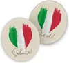 itenga 40x Servietten mit 40x Bierdeckel - Italien - Flagge Produktbild-Vorschau 4