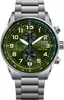 Orologio, Uomo, Cronografo, Silver\Khaki Anteprima dell’immagine prodotto 4