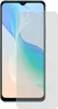 A screen protector is placed over a smartphone screen. Produktbild-Vorschau