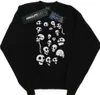 Corpse Bride - Sweatshirt für Damen BI12082 (M) (Schwarz) Produktbild-Vorschau 1