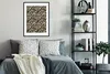 MuchoWow® Gerahmtes Poster Pantherdruck - Aquarellfarbe - Produktbild-Vorschau 2