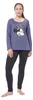 Disney Minnie Mouse Schlafanzug für Damen Pyjama Set Produktbild-Vorschau 4