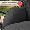 Swoods XXL Fotel Wiszący ze Stelażem – Do Wnętrz i na Podgląd zdjęcia produktu 5