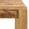 A close-up view of the corner of a wooden table. Anteprima dell’immagine prodotto
