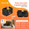 CADOCA® Sac de transport pour chat chien max. 20kg Voir les images du produit 3