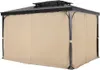 Outdoor Pavillonvorhang mit Sichtschutz - Khaki, Produktbild-Vorschau 10