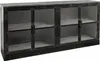 MASSIVMOEBEL24 Sideboard Mango 180x40x90 grau lackiert Produktbild-Vorschau 3