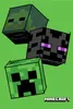 Jerry Fabrics Koc z mikrofibry 100x150 Minecraft The Mobs Podgląd zdjęcia produktu 1