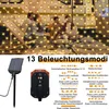 LILIIN 6x2 m Solar Lichternetz warmweiß mit Timer & Produktbild-Vorschau 3