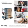tectake® Plattformwagen Ladefläche 73 x 47 cm, extra Produktbild-Vorschau 4