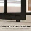 HOMCOM Couchtisch rund 2er Set Stapelbarer Wohnzimmertisch Produktbild-Vorschau 7