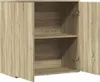 vidaXL Příborník Sonoma dub 79x38x80 cm Materiál na bázi Náhled obrázku produktu 6