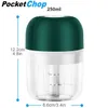 PocketChop Elektrický mini chopper Nabíjateľný multi Náhľad obrázku produktu 7