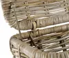 Kobolo Rattantruhe aus Rattan Kubu Grey mit Griffen und Produktbild-Vorschau 6