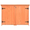Garten-Geräteschuppen 128x42x91 cm Holz Produktbild-Vorschau 4