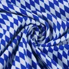 Baumwollstoff Meterware Bayernraute Bayrisch Raute blau Produktbild-Vorschau 2