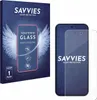A product packaging box and a screen protector on a phone. Produktbild-Vorschau