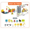 Olvy Briques magnétiques Jouets Montessori -Magnetic Tiles Voir les images du produit 19