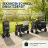 TIREX by xonic® Bollerwagen Faltbar mit PolyurethanXL Produktbild-Vorschau 4