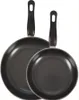 Excellent Houseware 2er-Set Bratpfannen, Kohlenstoffstahl, Produktbild-Vorschau 1