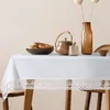 EUROFIRANY | Tischdecke - Tischwäsche - 140 x 220 cm - Weiß Produktbild-Vorschau 2