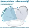 TWOLIIN WC-Sitz mit Absenkautomatik Toilettensitz Premium Produktbild-Vorschau 3