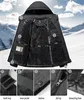 Warme Herren-Skijacke, gefütterte Winterjacke, wasserdichte Produktbild-Vorschau 4