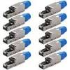 NEXMEX 10x Netzwerkstecker Cat 8 CAT8.1 RJ45 Stecker Produktbild-Vorschau 8