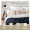 Blumtal Kuscheldecke 230x270 cm mit Zopfstrick-Optik - Produktbild-Vorschau 3