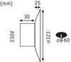 Paulmann 929.27, Einbaustrahler, LED, 30 lm, Grau, Produktbild-Vorschau 7