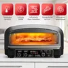 TurboTronic Pizzaofen bis 450°C - PO14 - für 37cm (14,6") Produktbild-Vorschau 6