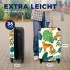 MuchoWow® Koffer Handgepäck Trolley Rollkoffer Kleine Produktbild-Vorschau 5